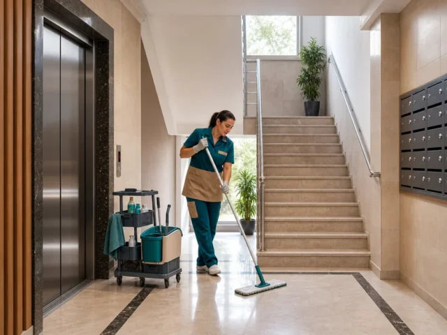 Apartman ortak alan bakımı